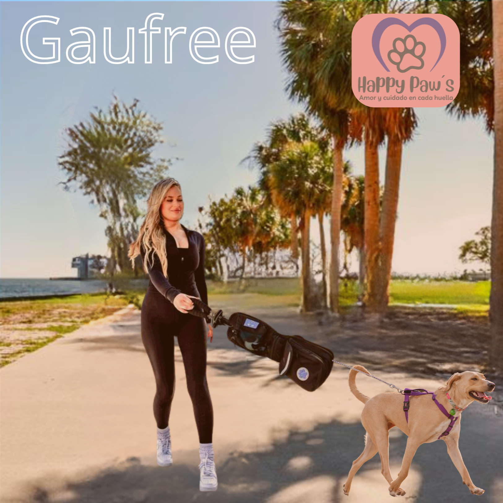 Guaufree™ - bolso manos libres para pasear perros
