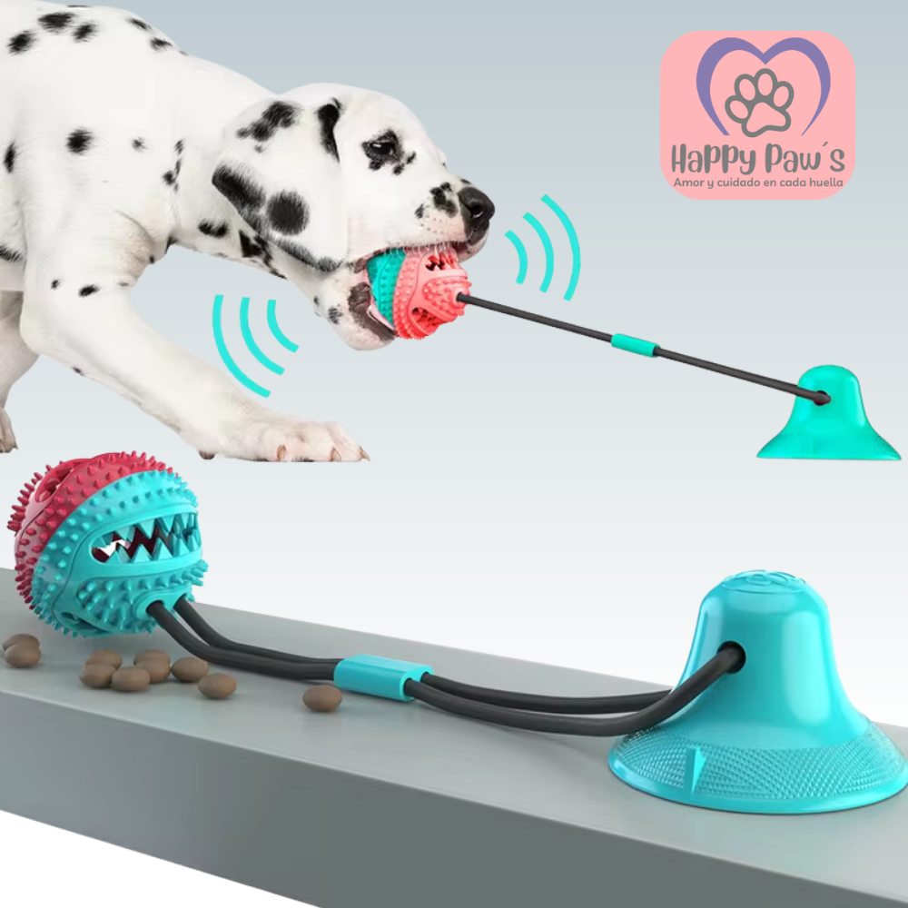 PowerBall™ – La pelota con ventosa que desafía la energía de tu perro