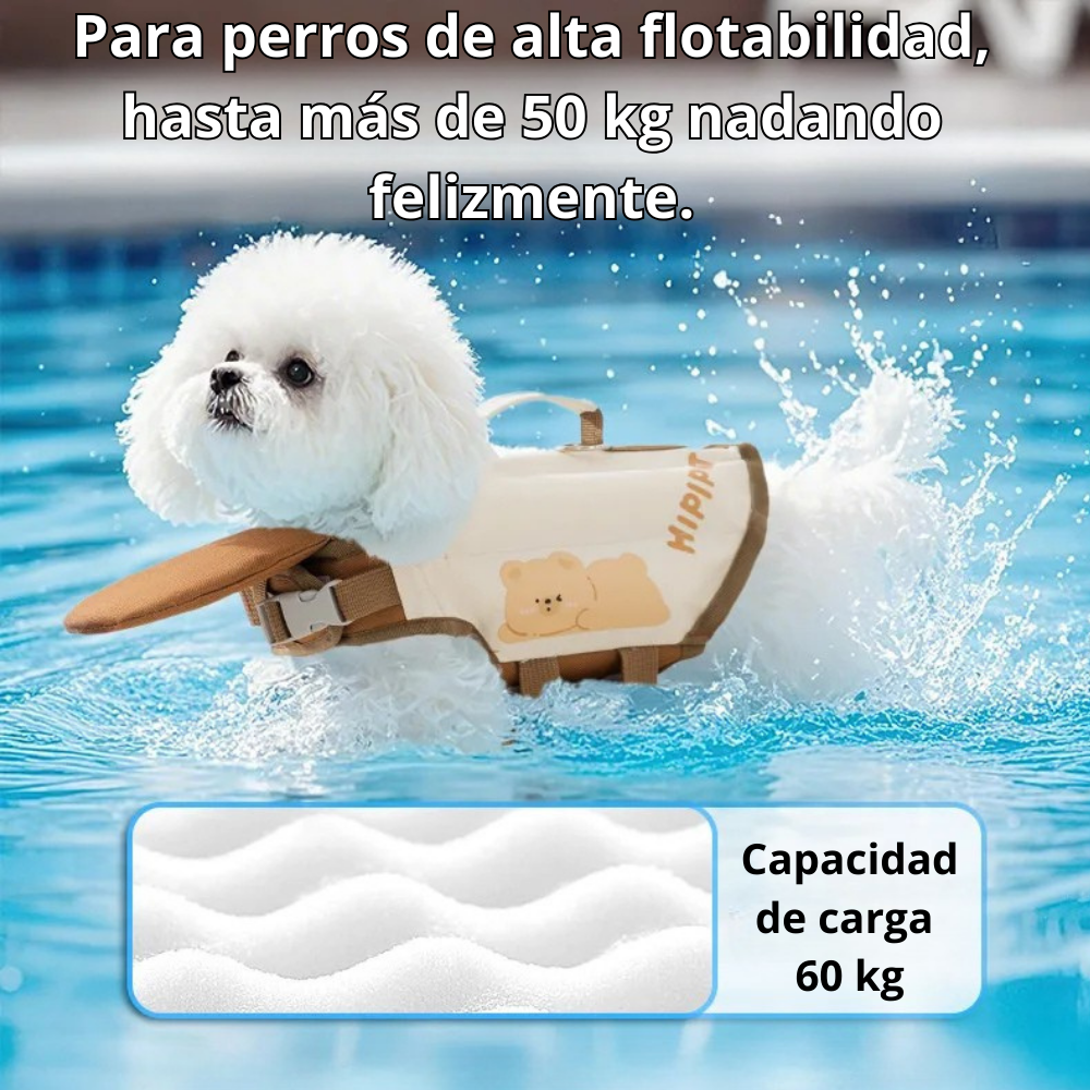 AquaShield™ – El chaleco salvavidas que protege a tu perro en el agua