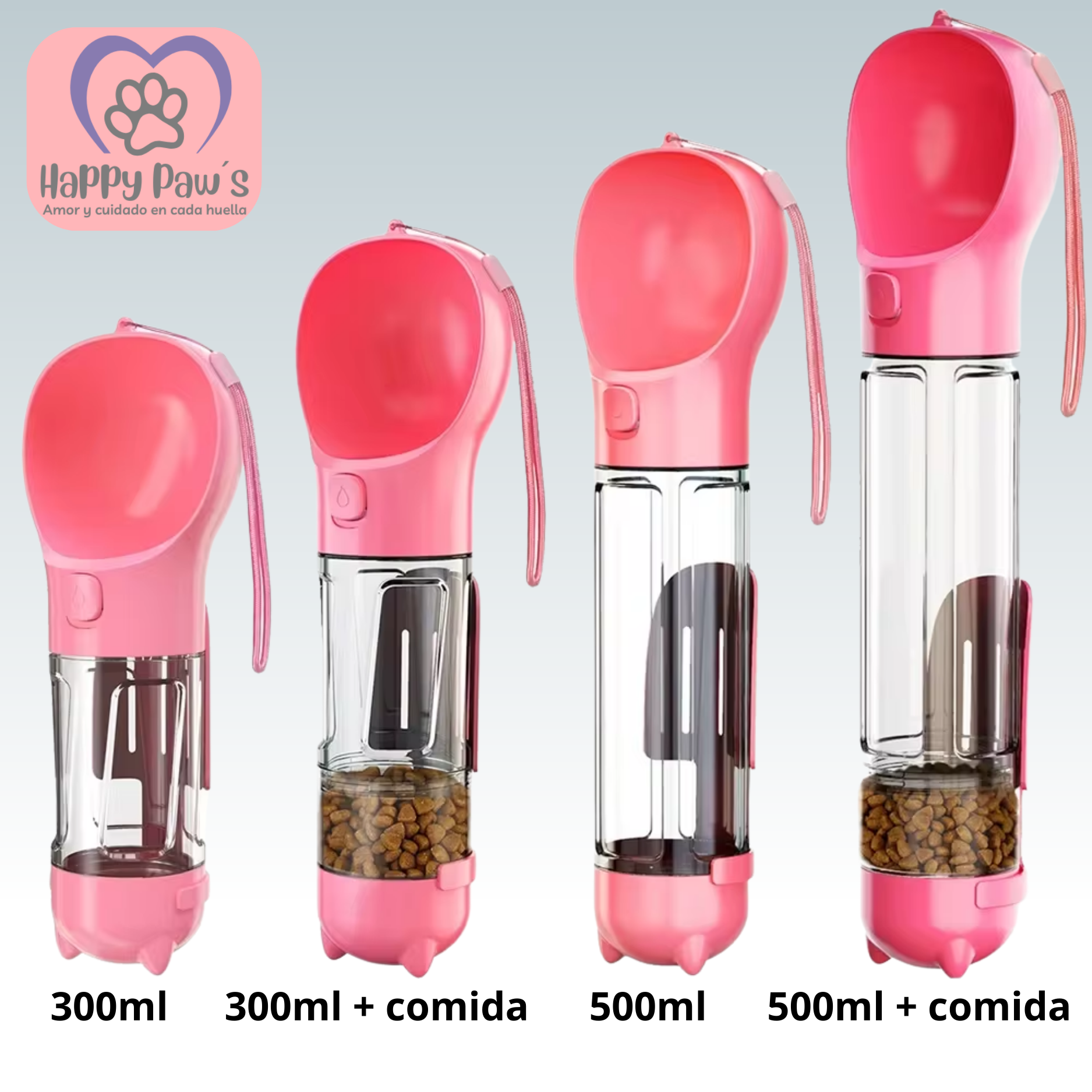 AquaPet™ - Botella de agua portátil para perros y gatos.