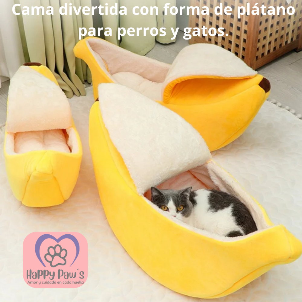 Banahug™ – La cama banana que abraza a tu mascota