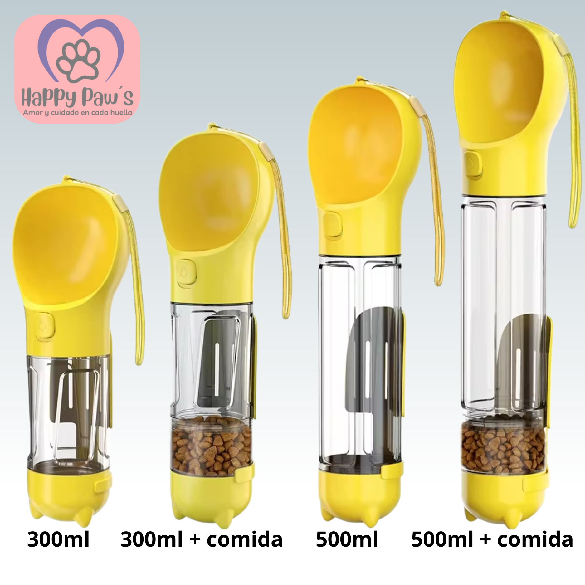 AquaPet™ - Botella de agua portátil para perros y gatos.