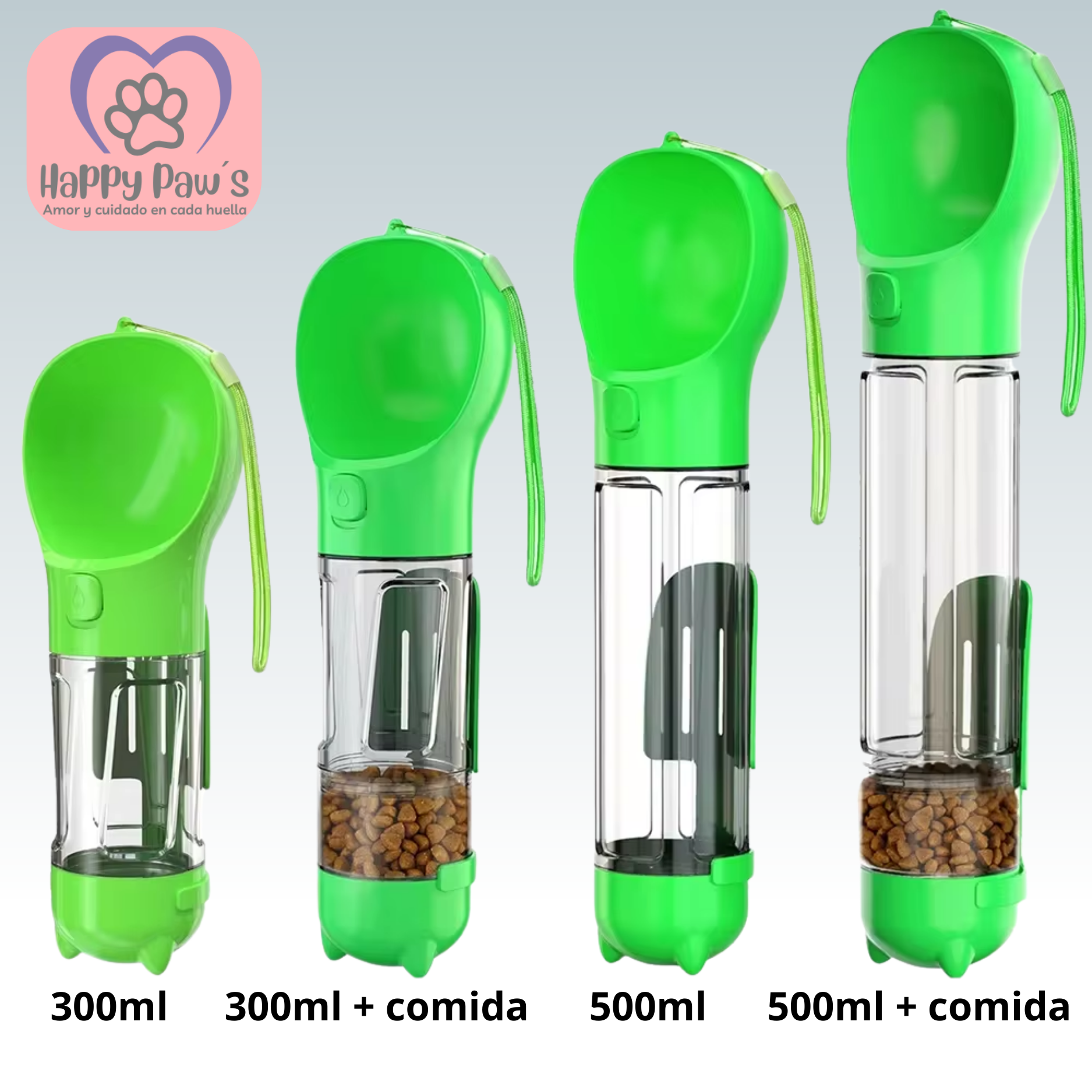 AquaPet™ - Botella de agua portátil para perros y gatos.